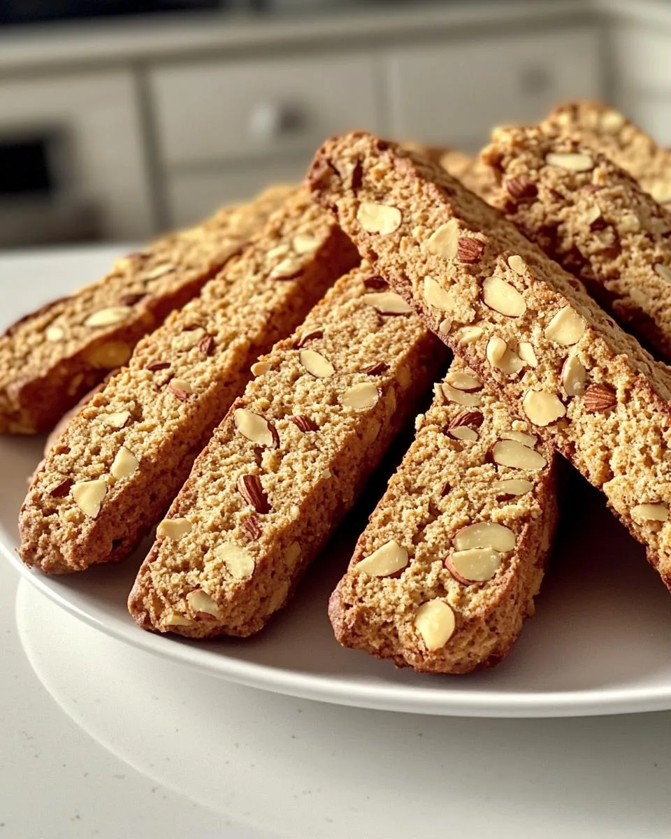 Almond Flour Biscotti - detail 1