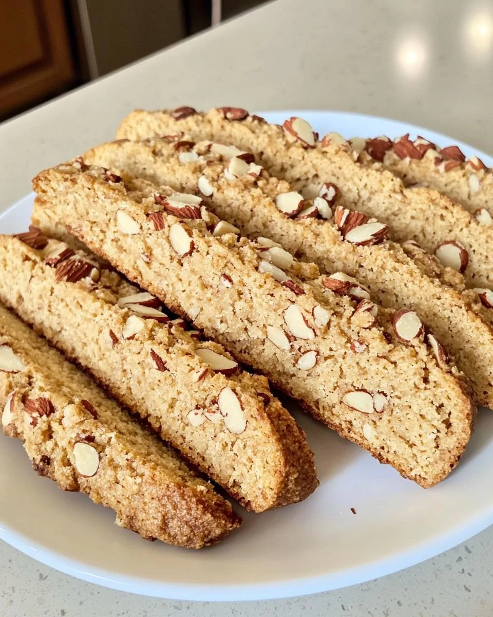 Almond Flour Biscotti - detail 2