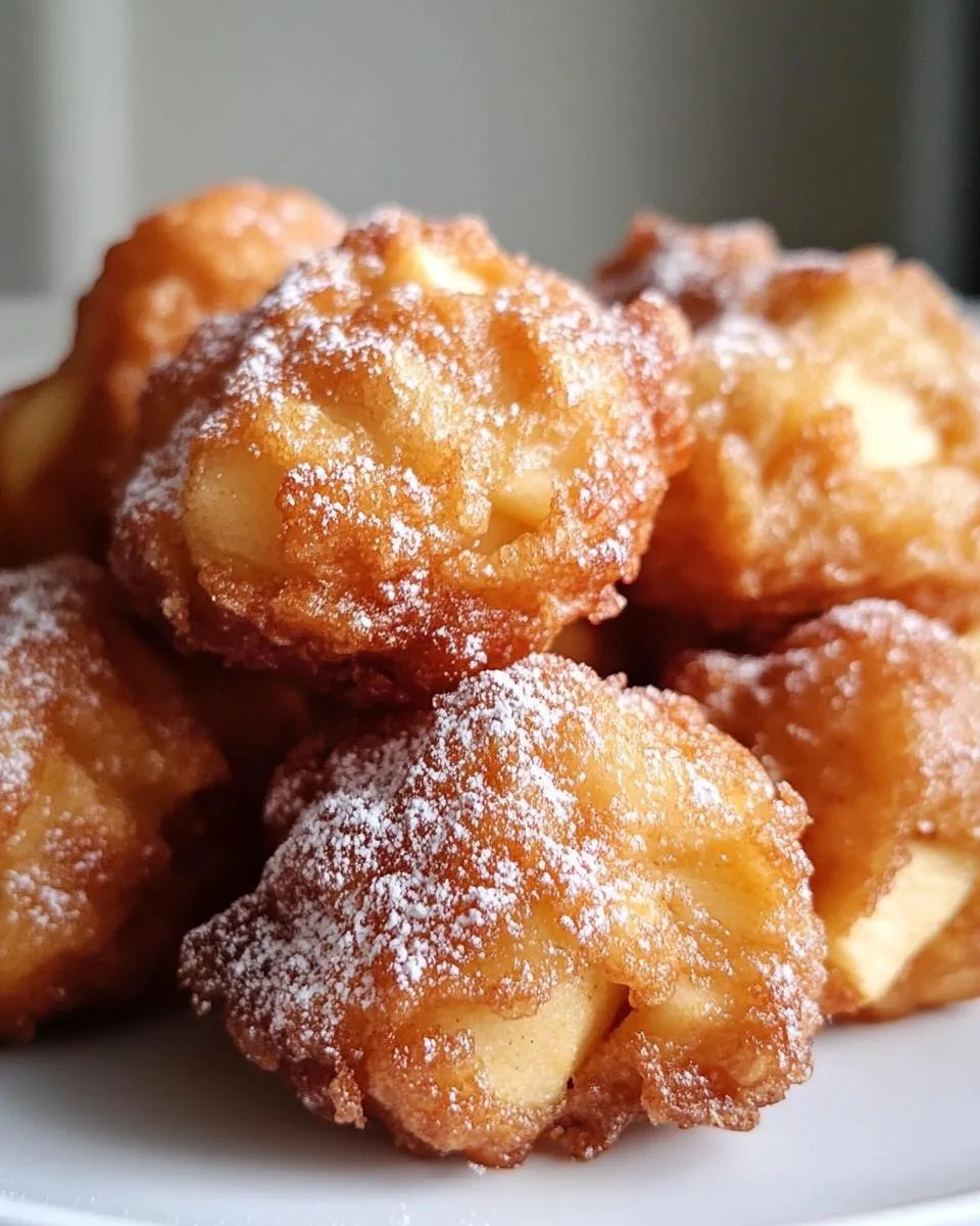 Apple Fritters - detail 1