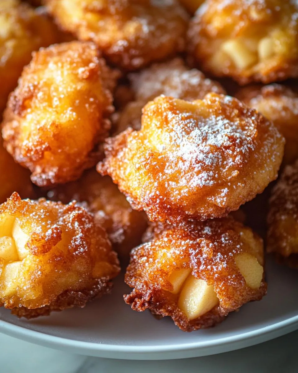 Apple Fritters - detail 3