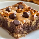 Chocolate Chip Pretzel Bars