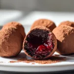 Chocolate Raspberry Truffles: 5-Ingredient Decadent Bliss 8 Chocolate Raspberry Truffles