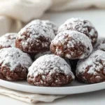 Irresistible Chocolate Snowball Cookies With a Rich 1-2-3 Recipe 6 Chocolate Snowball Cookies