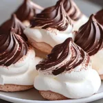 Chocolate Swirl Meringues