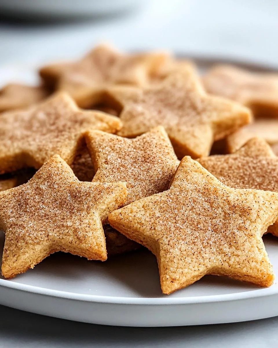 Cinnamon Star Cookies - detail 1