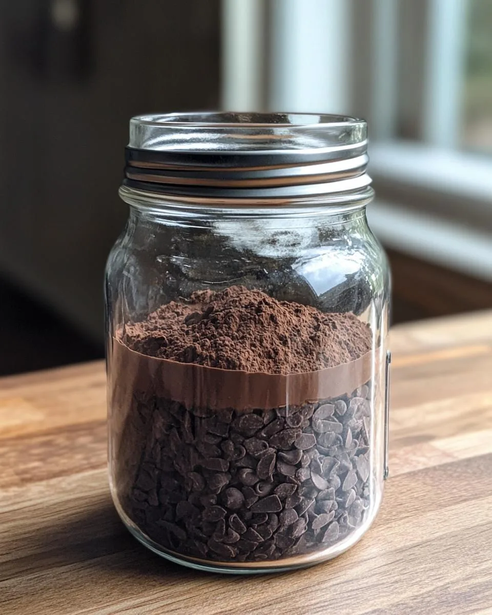 DIY Hot Chocolate Mix Gift - detail 1