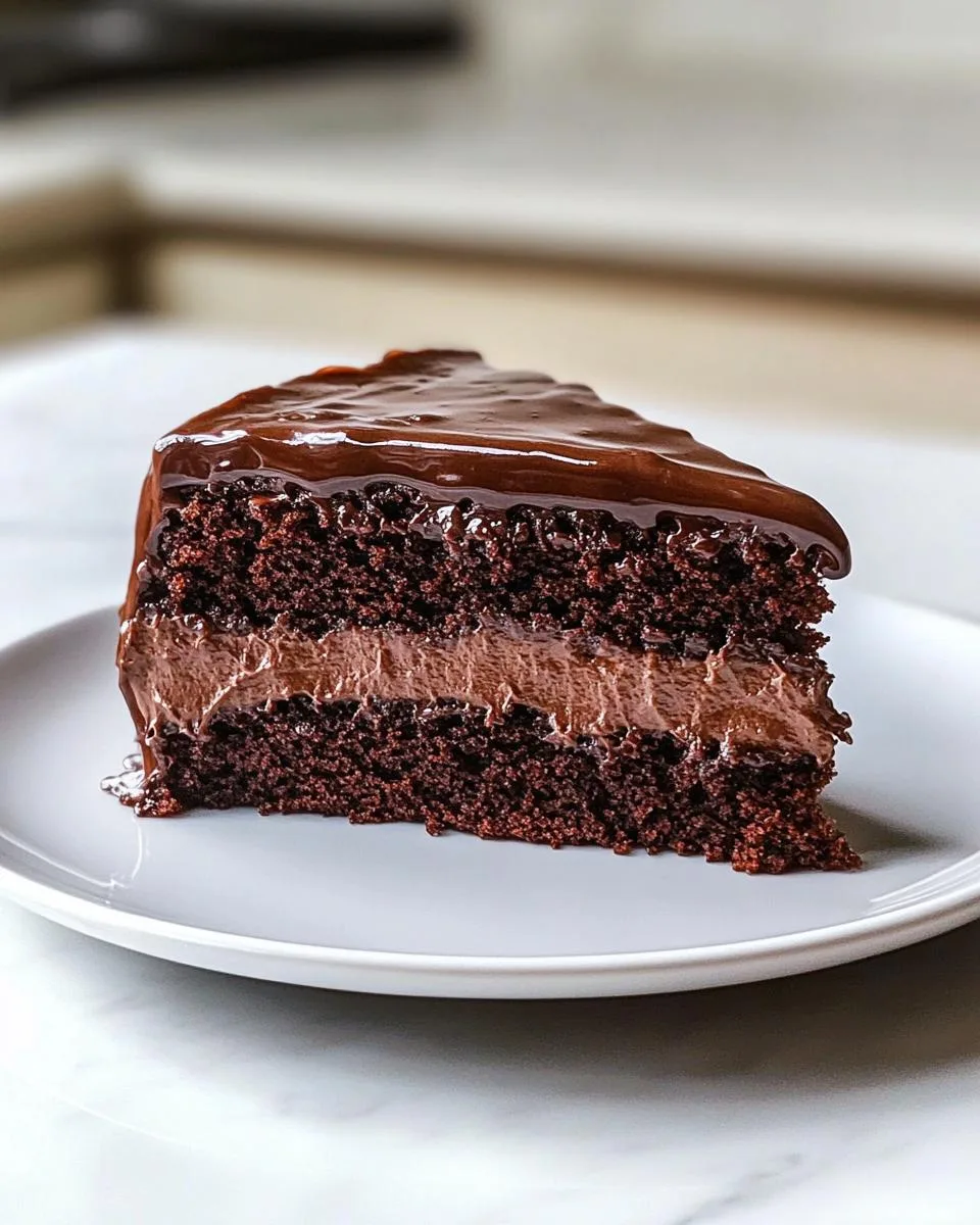 Dairy-Free Chocolate Cake - detail 1