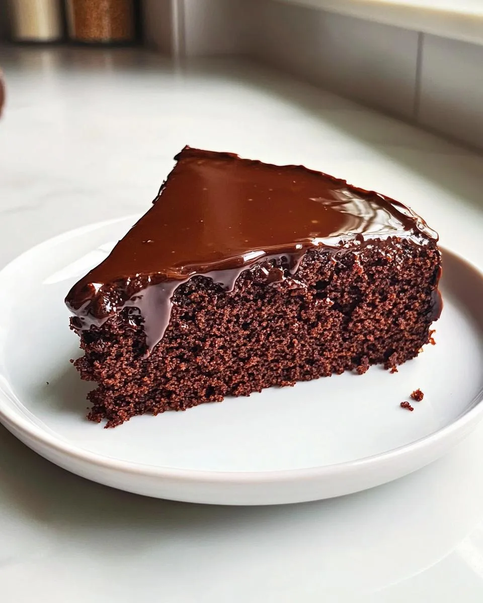 Dairy-Free Chocolate Cake - detail 2