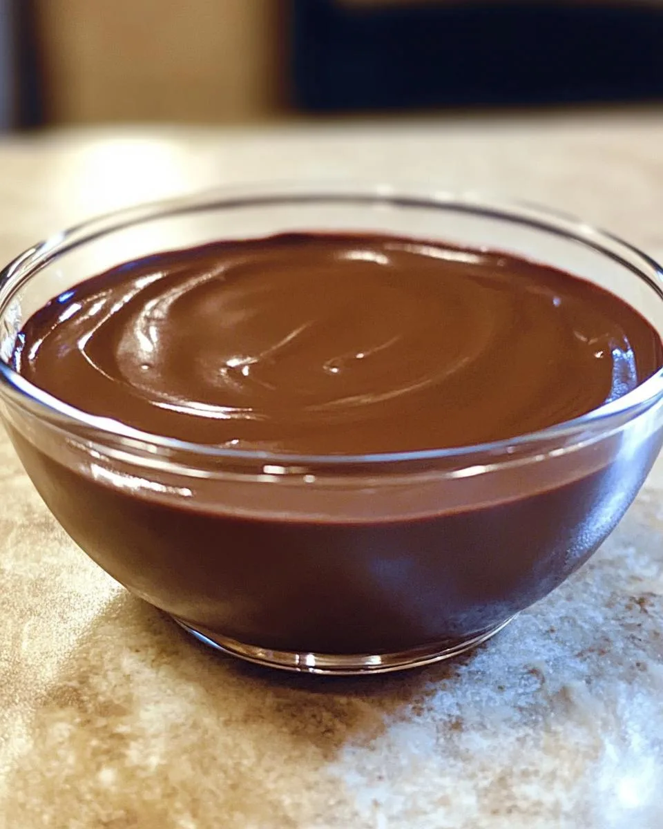 Dairy-Free Chocolate Pudding - detail 1