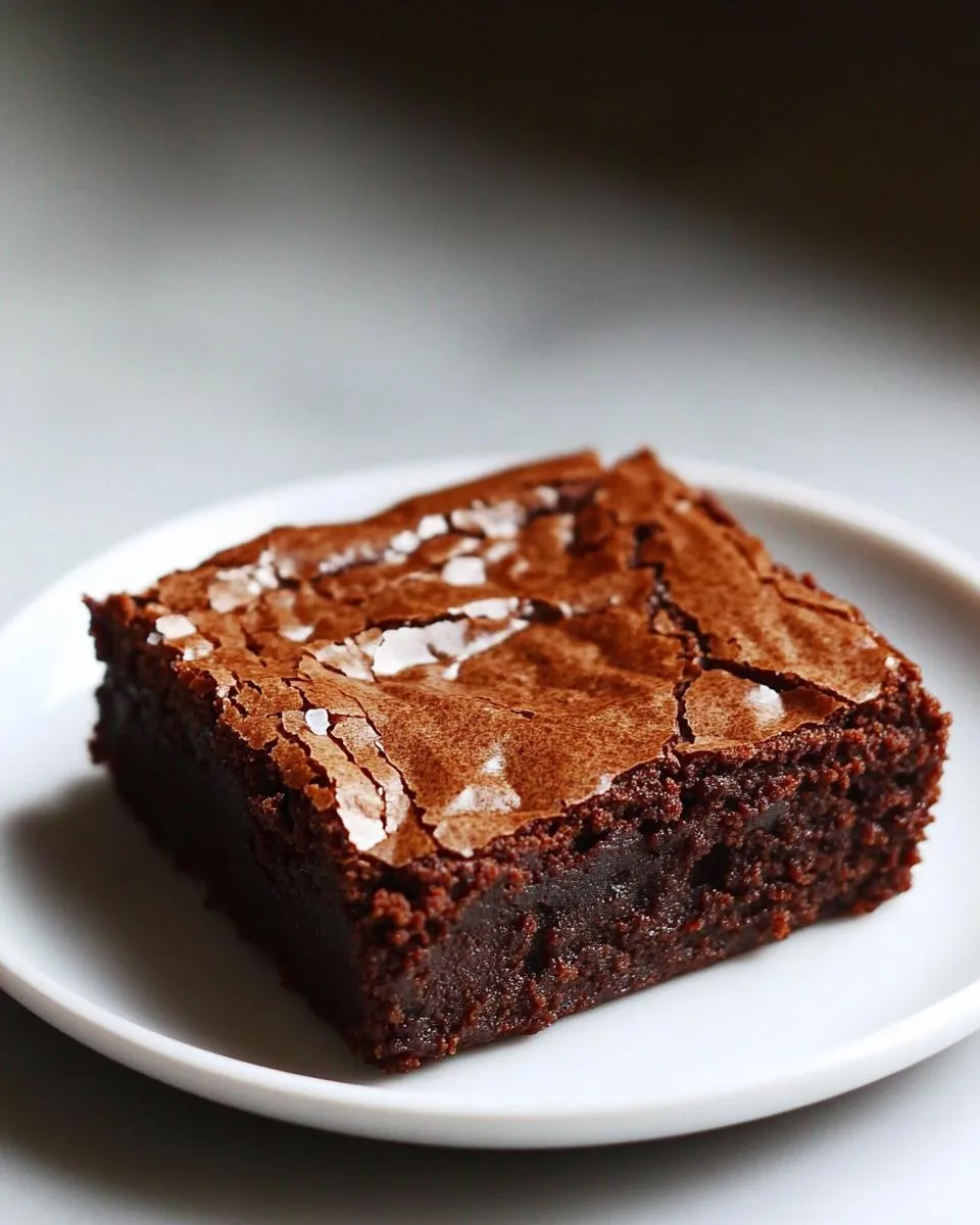 1-Bowl Fudgy Vegan Brownies That'll Blow Your Mind 3 Easy Vegan Brownies - detail 1