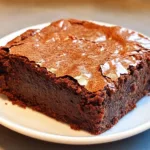 1-Bowl Fudgy Vegan Brownies That'll Blow Your Mind 4 Easy Vegan Brownies