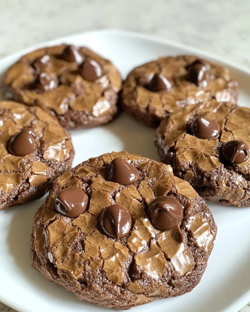 Flourless Chocolate Cookies - detail 1