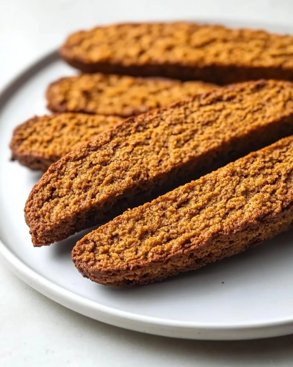 Gingerbread Biscotti - detail 1