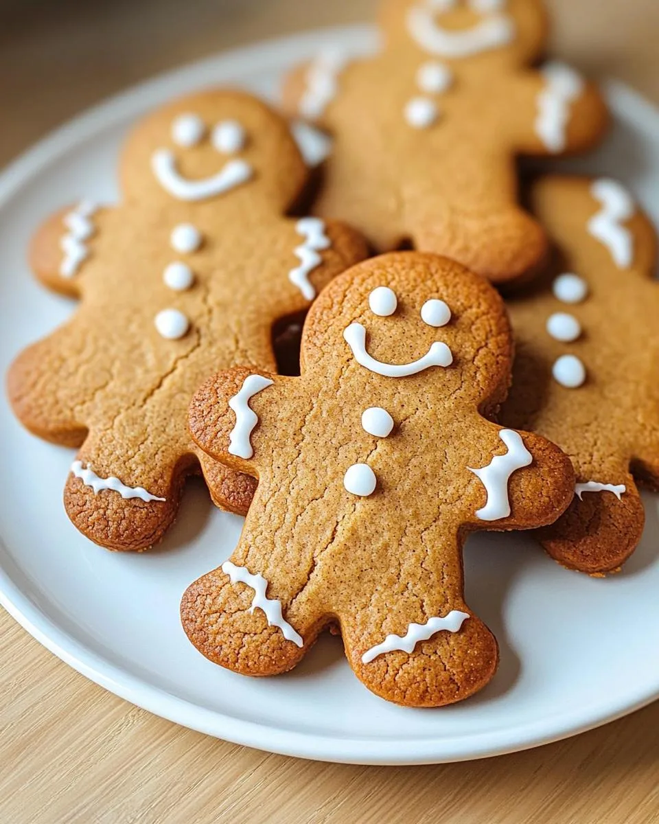 Gingerbread Men Cookies - detail 2