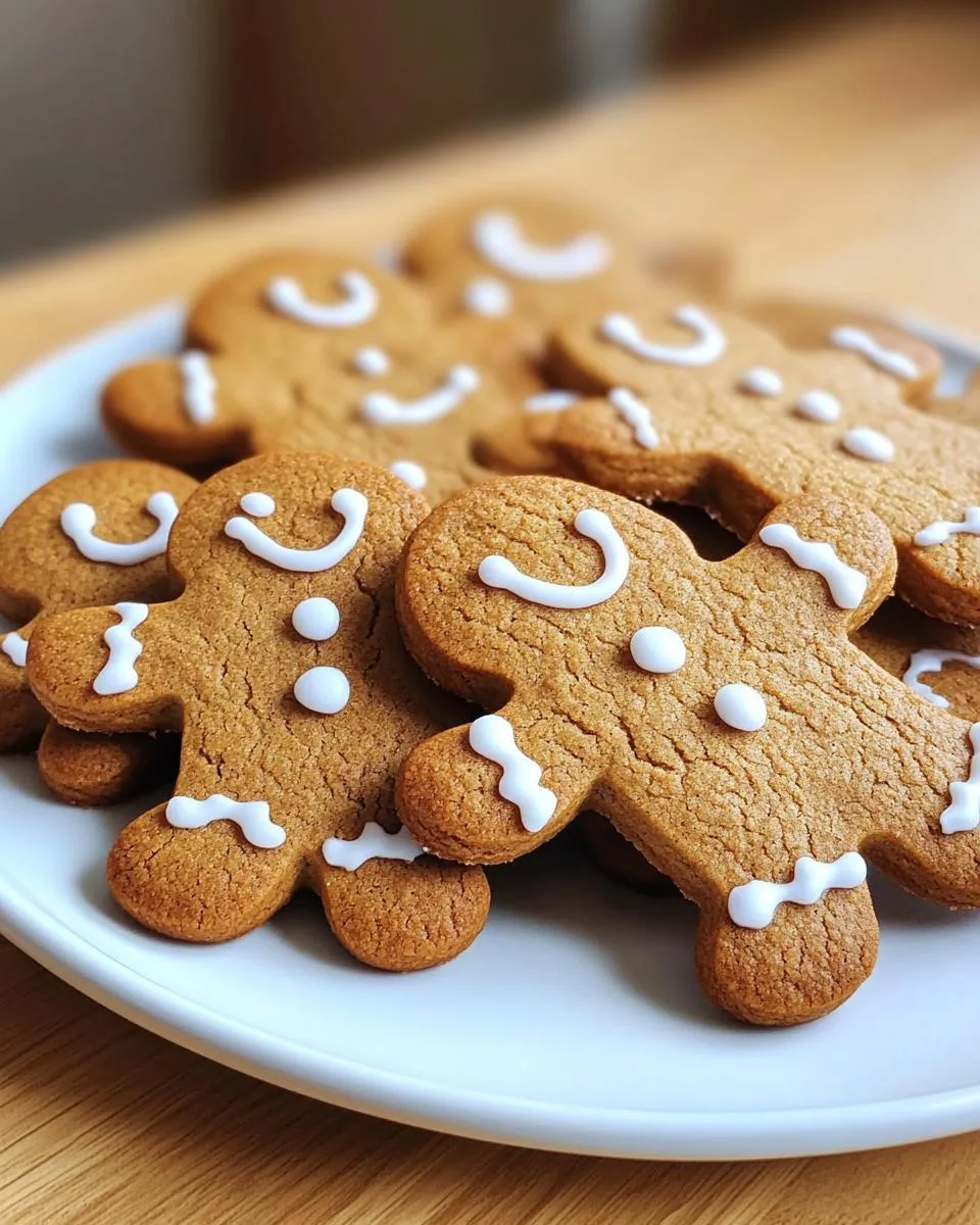 Gingerbread Men Cookies - detail 3