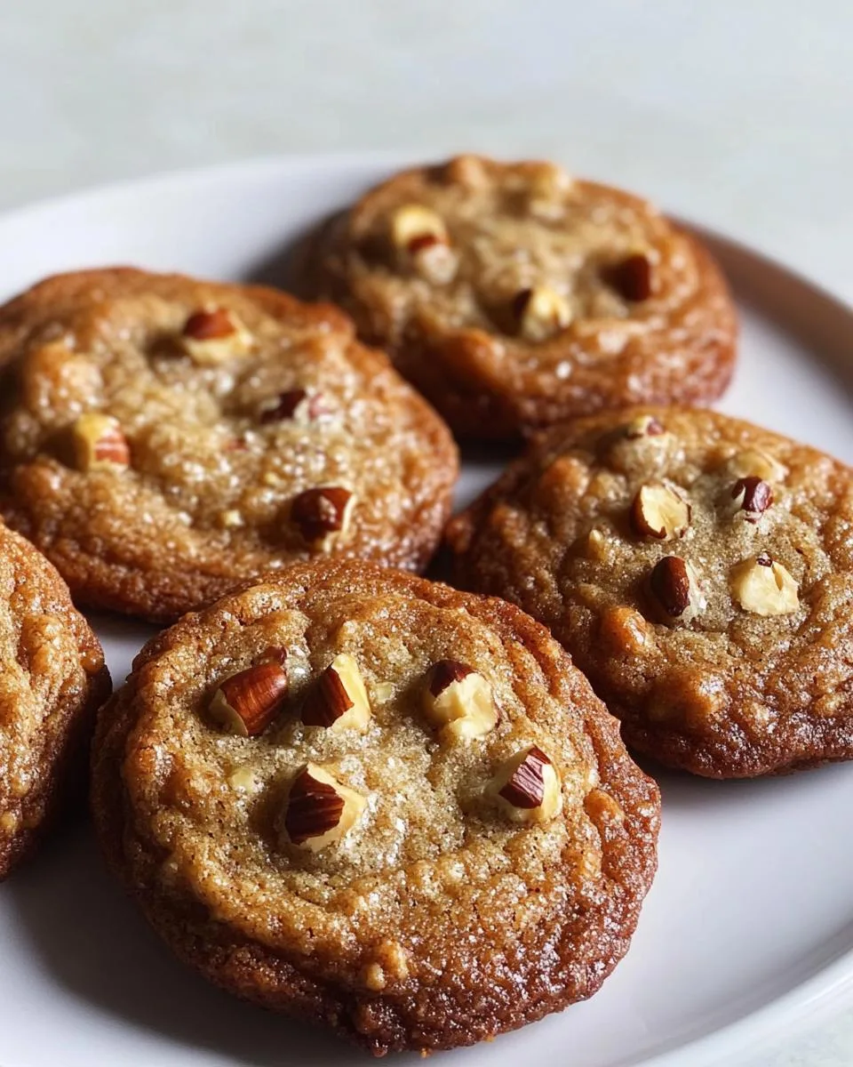 Hazelnut Brown Butter Cookies - detail 2