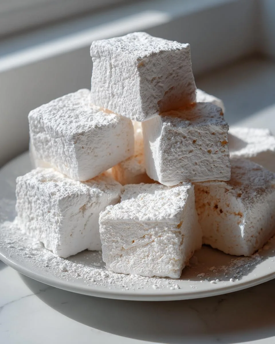 Homemade Marshmallows - detail 1