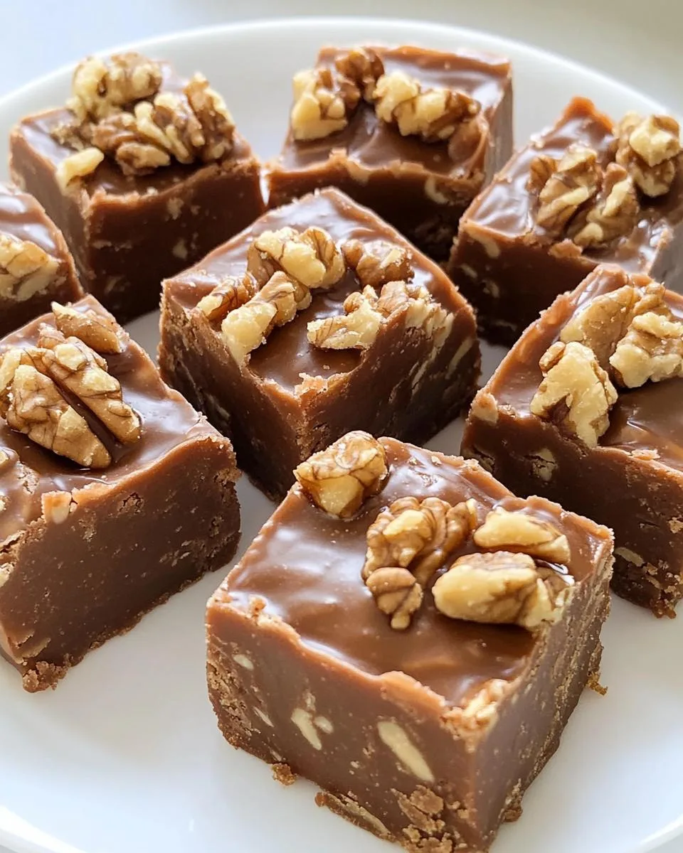 Maple Walnut Fudge - detail 1