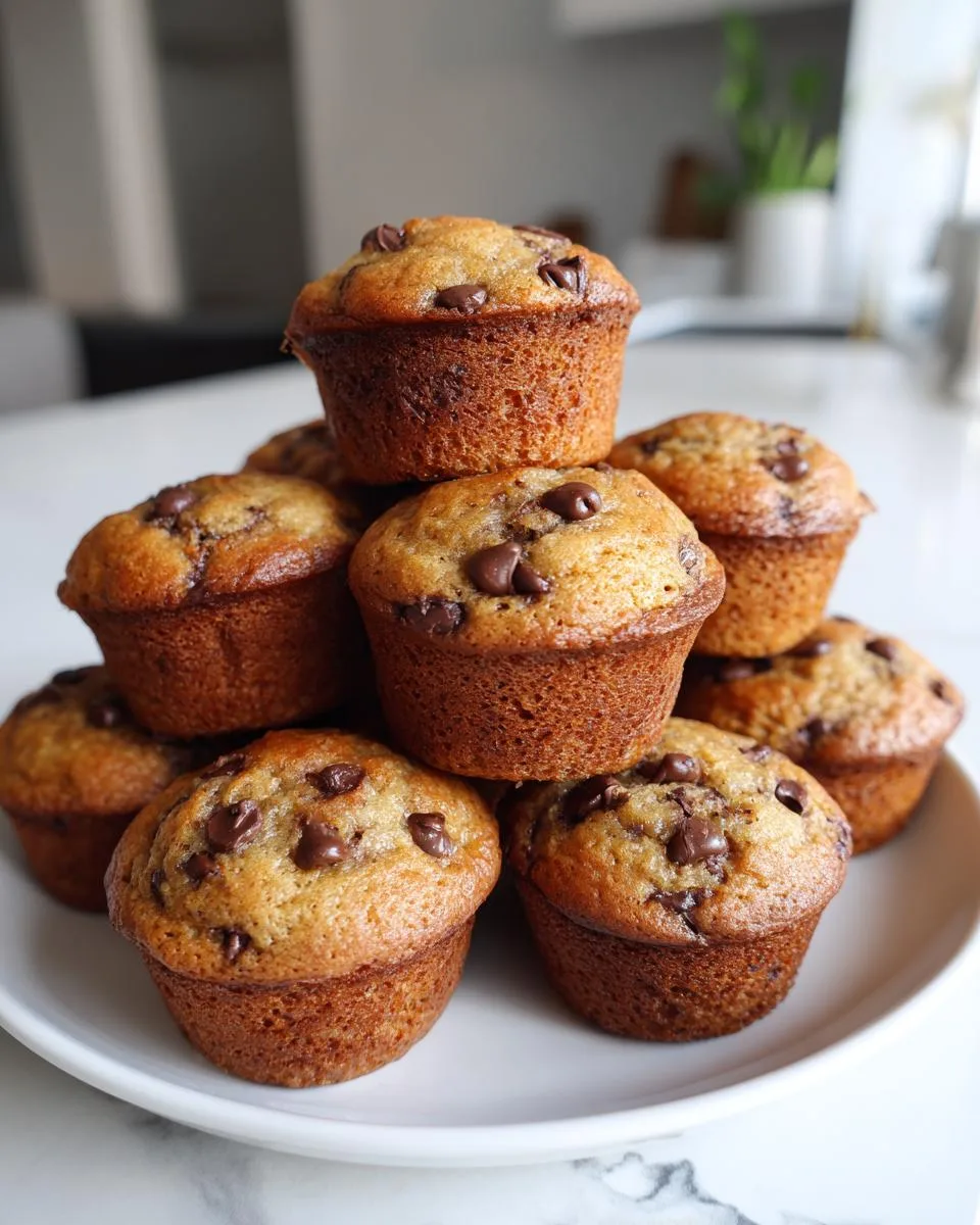 37 Mini Chocolate Chip Muffins That Disappear Instantly 6 Mini Chocolate Chip Muffins - detail 2