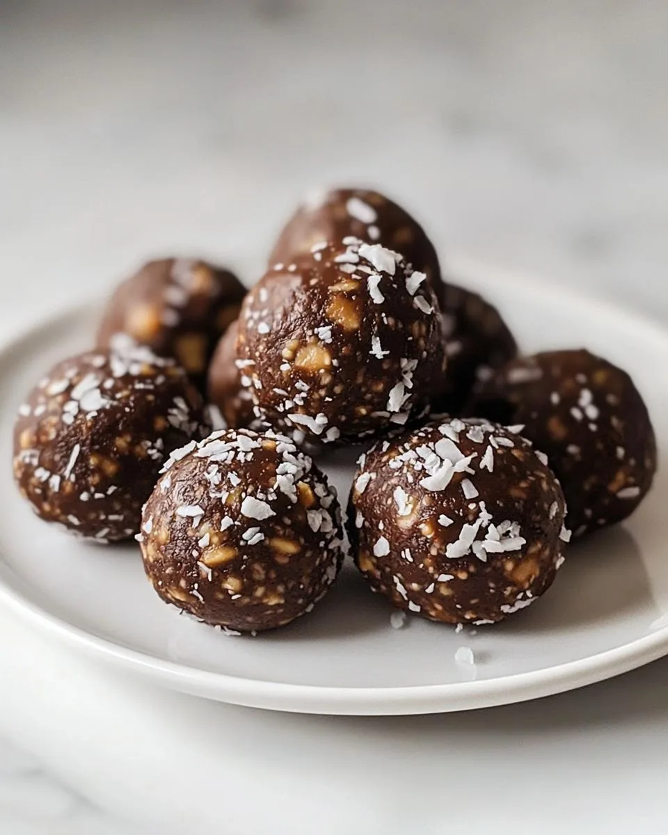 No-Bake Chocolate Energy Balls - detail 1