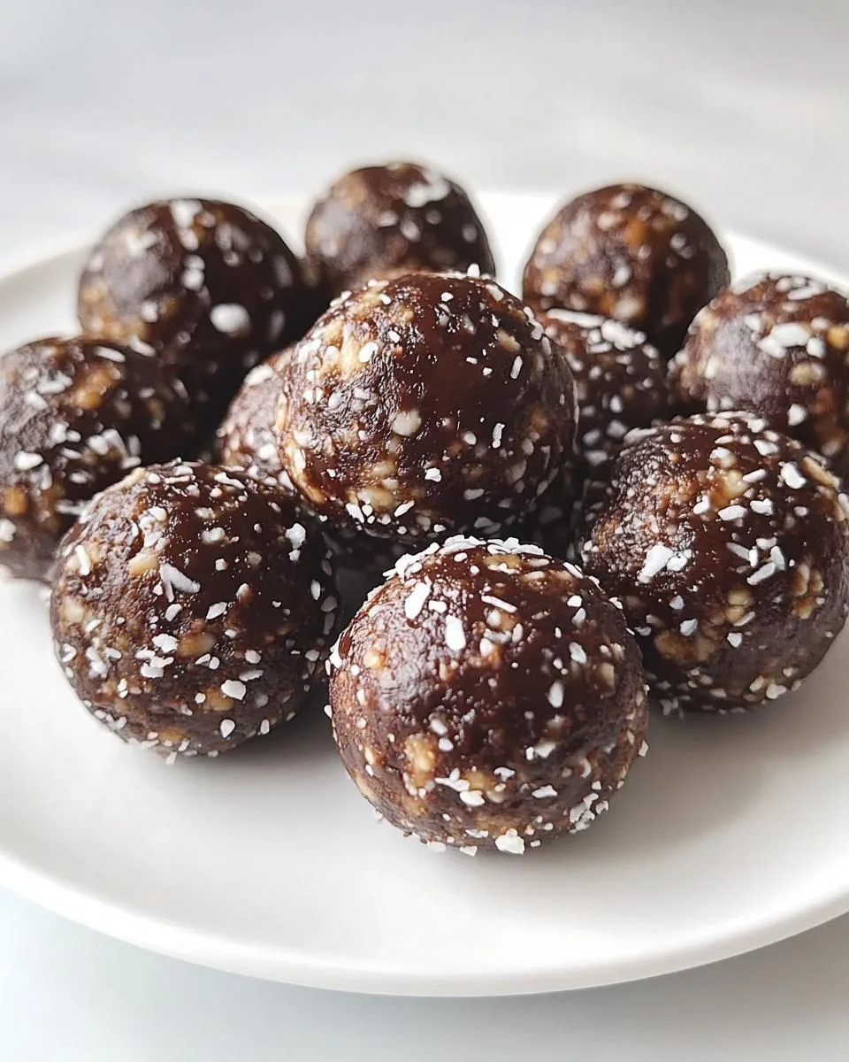No-Bake Chocolate Energy Balls - detail 2