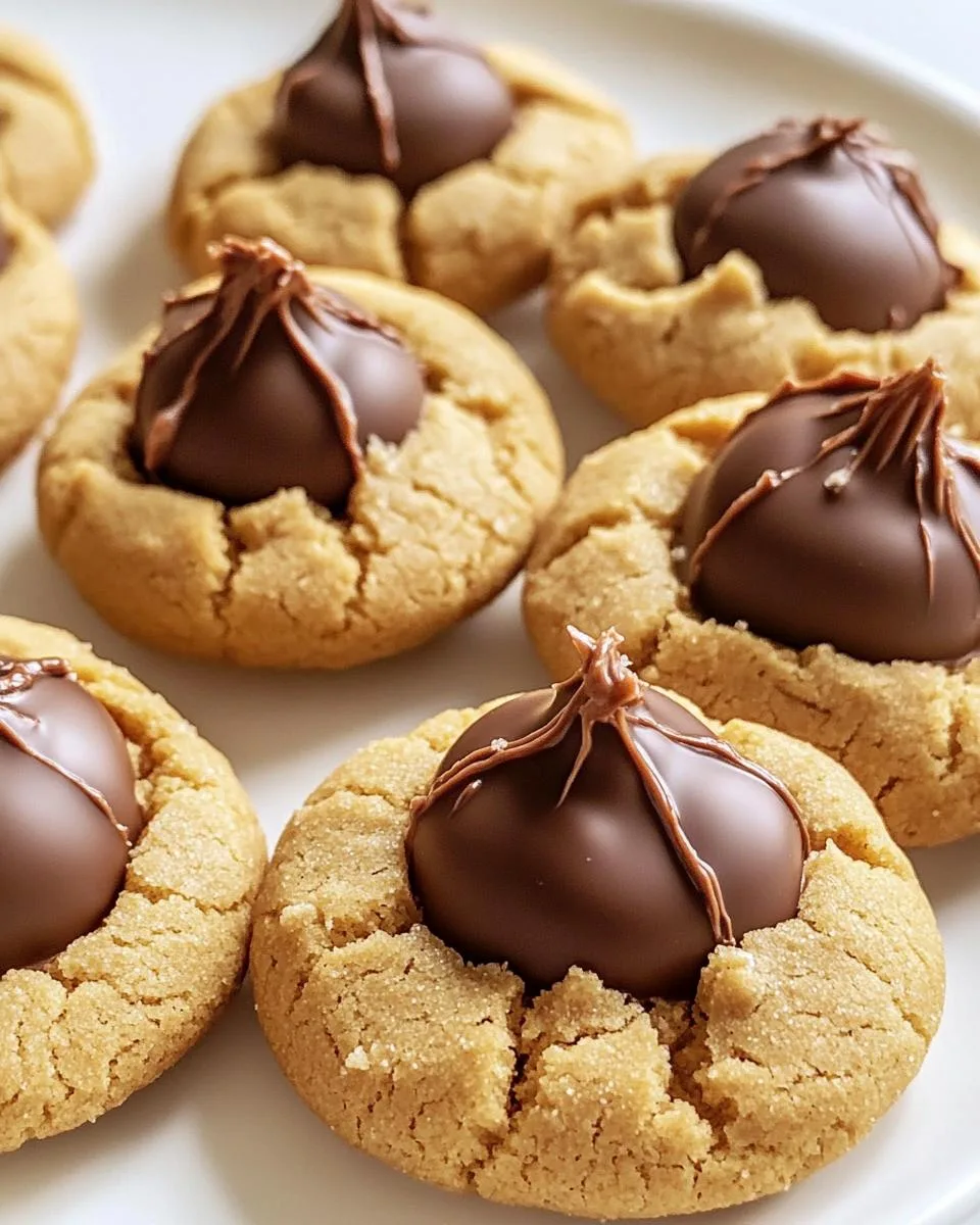 Peanut Butter Blossoms - detail 2