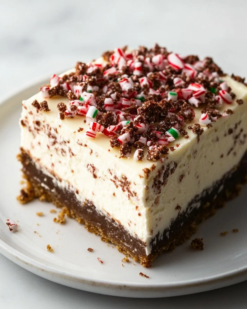 Irresistible Peppermint Bark Cheesecake in Just 50 Minutes 6 Peppermint Bark Cheesecake, - detail 1