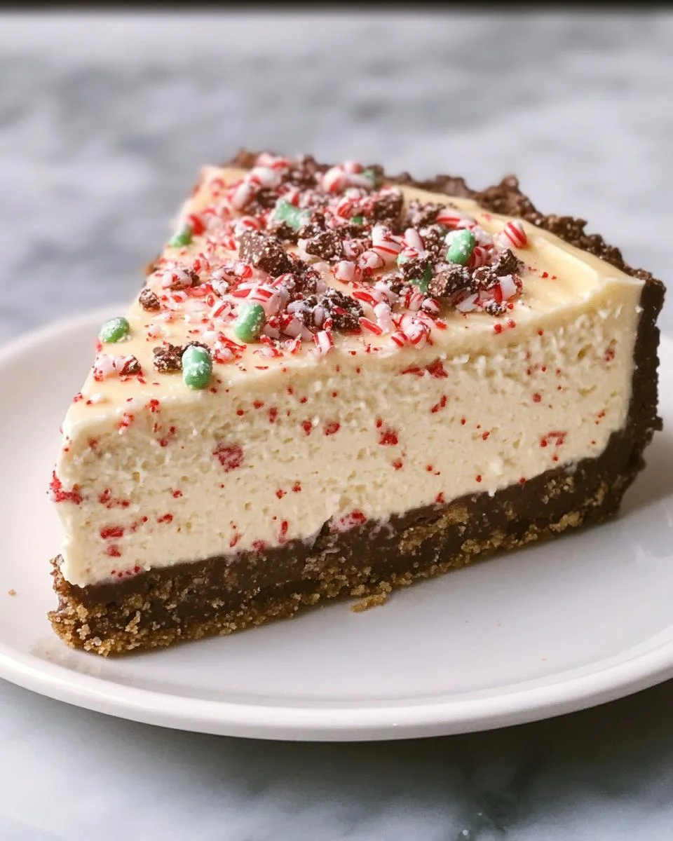 Irresistible Peppermint Bark Cheesecake in Just 50 Minutes 8 Peppermint Bark Cheesecake, - detail 3