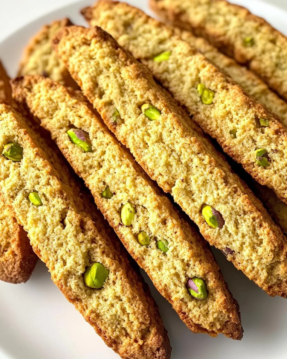 Irresistible Pistachio Biscotti Recipe with 3 Secret Tips 3 Pistachio Biscotti - detail 1