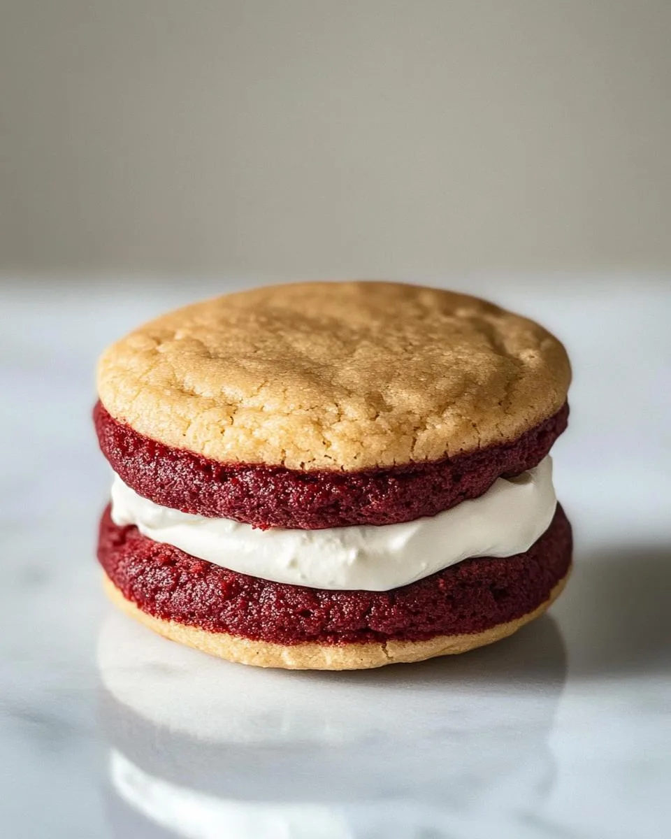 Red Velvet Whoopie Pies - detail 2