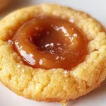 Salted Caramel Thumbprint Cookies