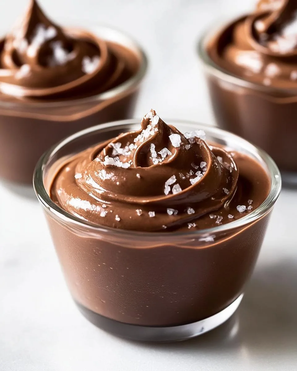 Irresistible 5-Ingredient Salted Chocolate Mousse Magic 4 Salted Chocolate Mousse - detail 1