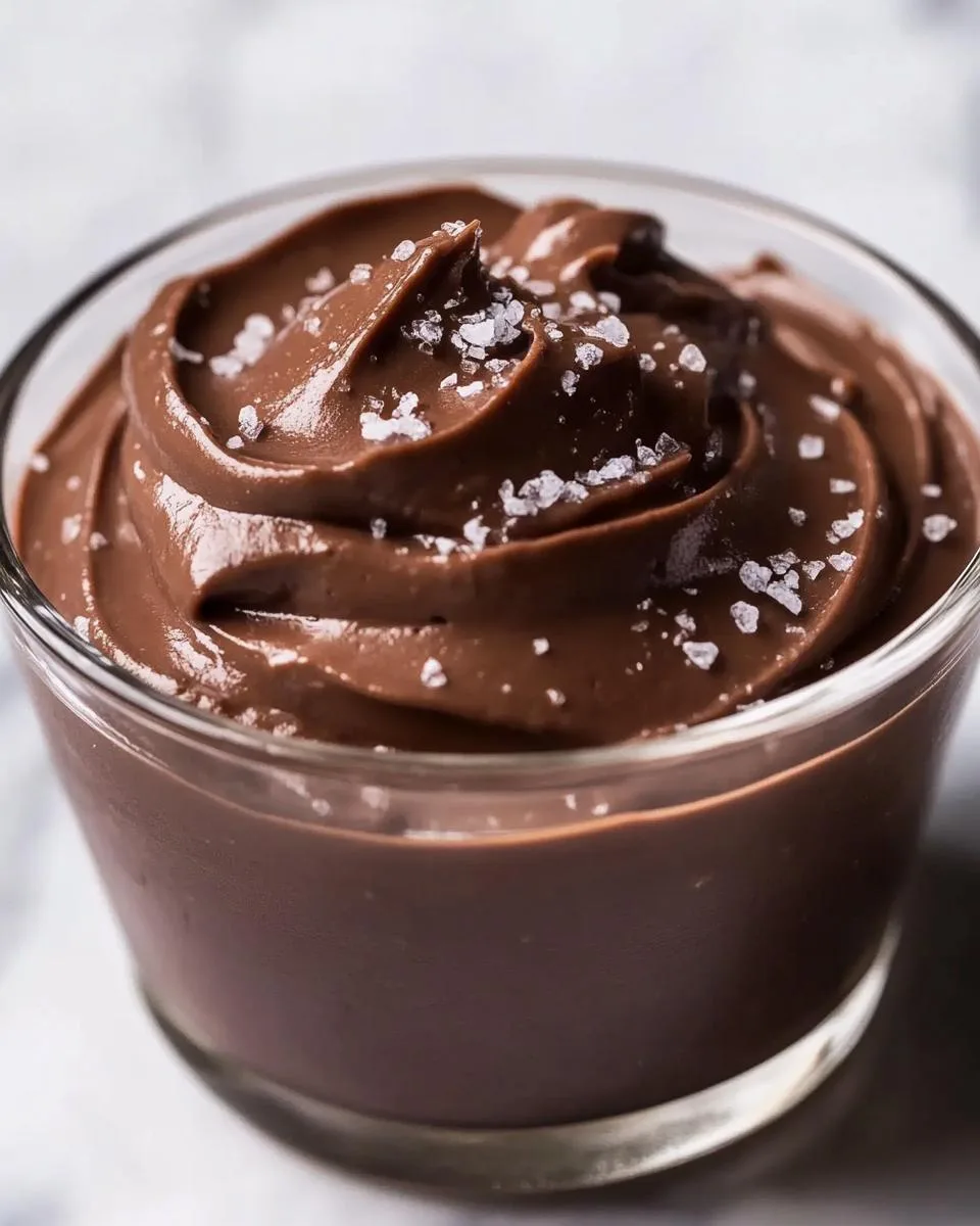 Irresistible 5-Ingredient Salted Chocolate Mousse Magic 5 Salted Chocolate Mousse - detail 2