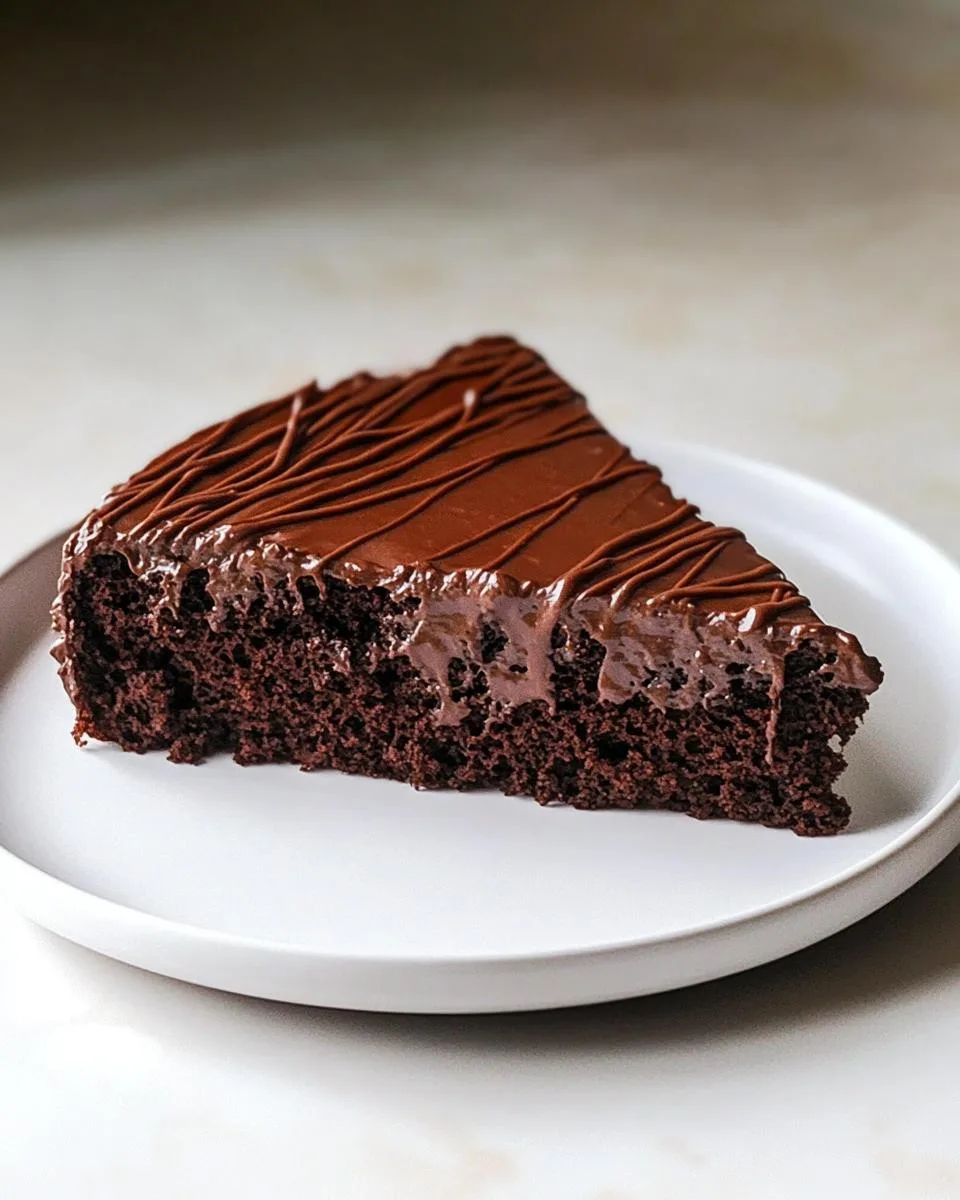 Vegan Chocolate Cake - detail 3