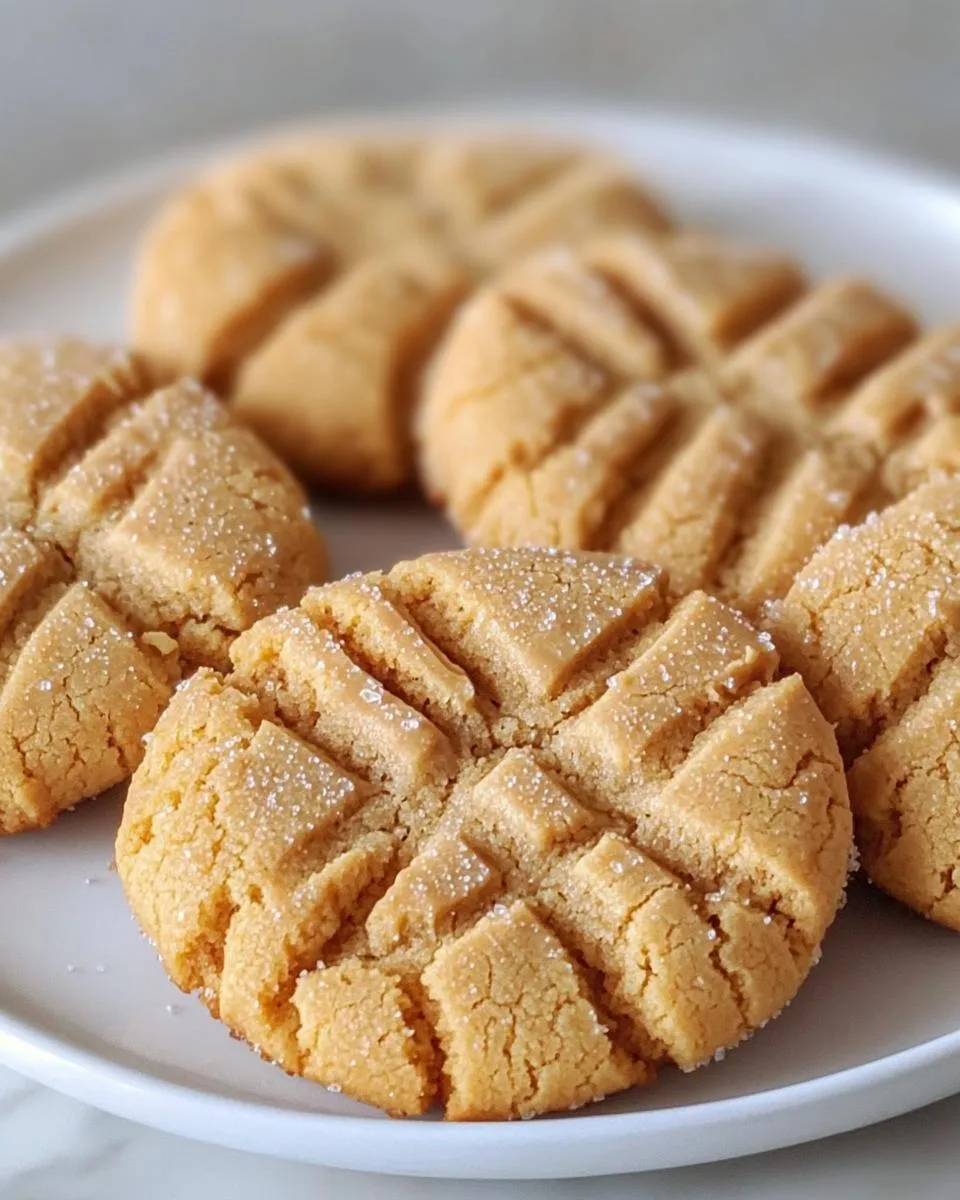 Vegan Peanut Butter Cookies - detail 1