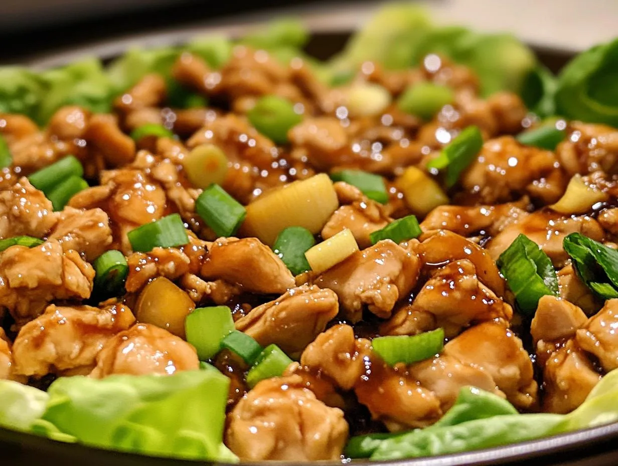 Chicken Lettuce Wraps
