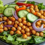 Crispy Chickpea Salad
