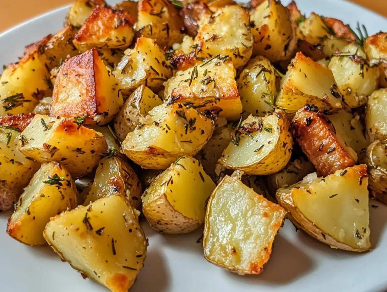 Garlic Herb Roasted Potatoes