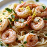 Lemon Garlic Shrimp Pasta