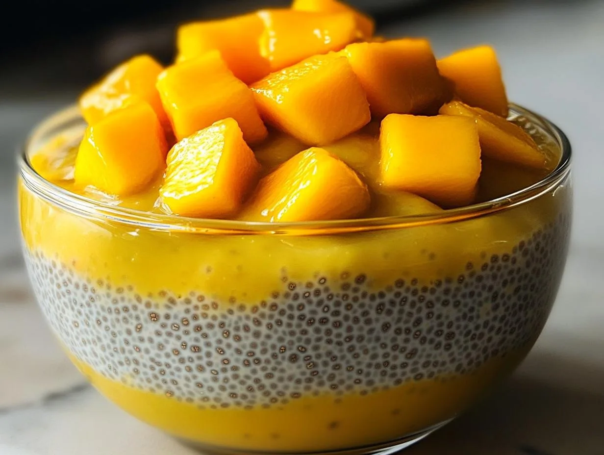 Mango Chia Pudding