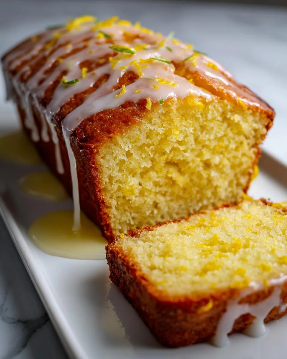 Mini Lemon Loaf Cakes - detail 1