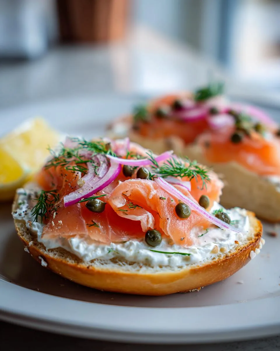 15-Minute Smoked Salmon Bagel Board That Wows Every Time 4 Smoked Salmon Bagel Board - detail 1