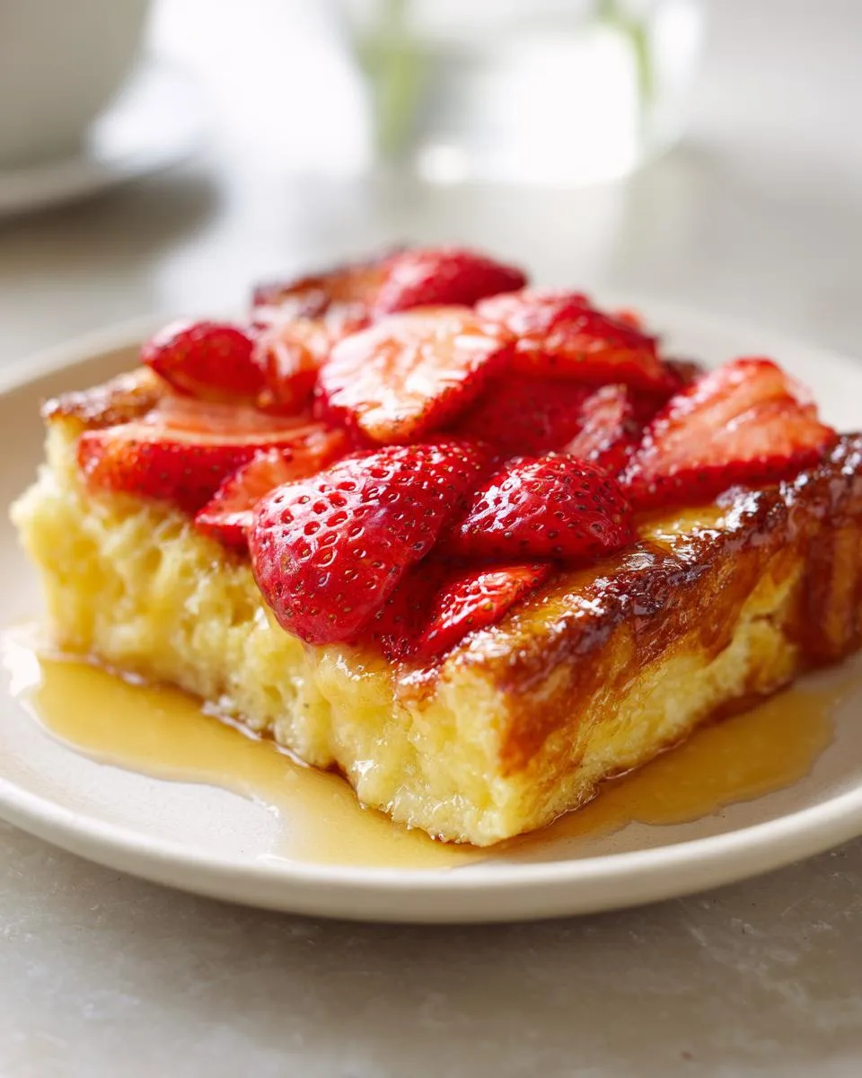 Strawberry French Toast Bake - detail 1