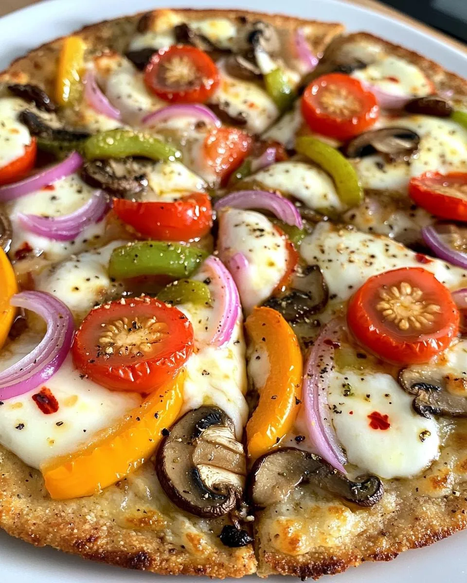 Veggie Flatbread Pizza