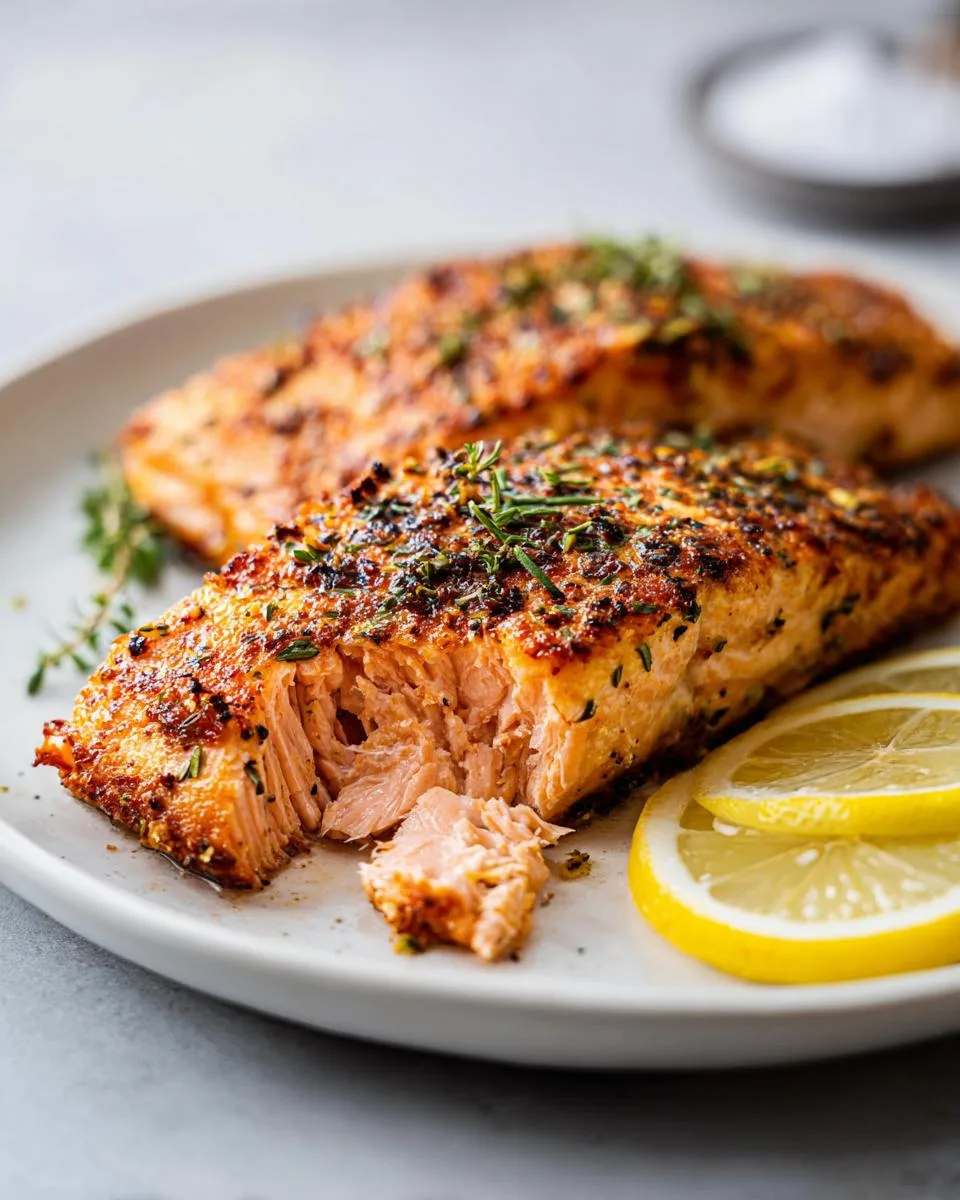 Perfect Air Fryer Salmon in 15 Minutes – Unbelievably Crispy & Tender 3 Air Fryer Salmon - detail 1