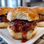 BBQ Meatball Sliders