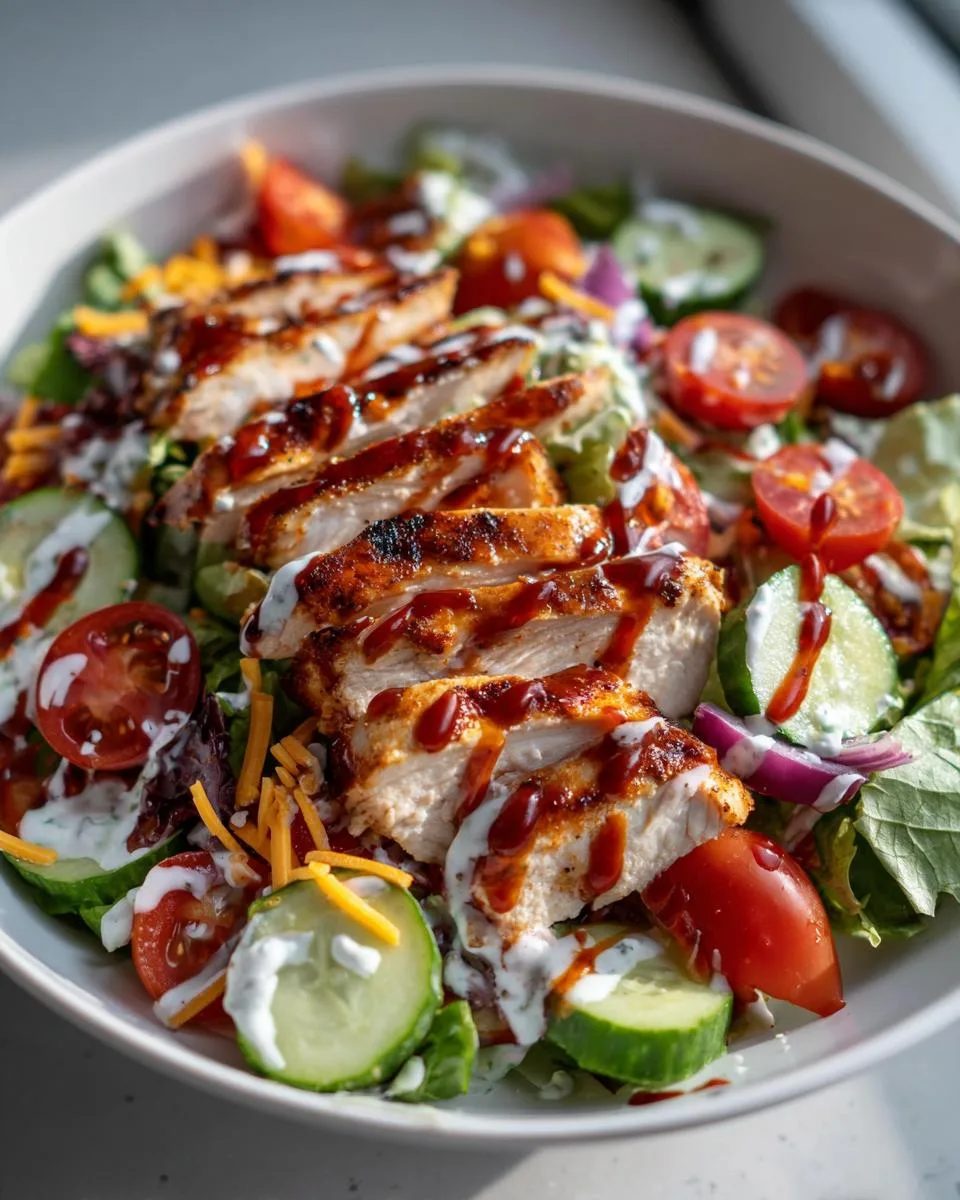 BBQ Ranch Chicken Salad - detail 1