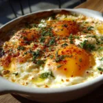 Irresistible Baked Feta Eggs Recipe in Just 20 Minutes 6 Baked Feta Eggs