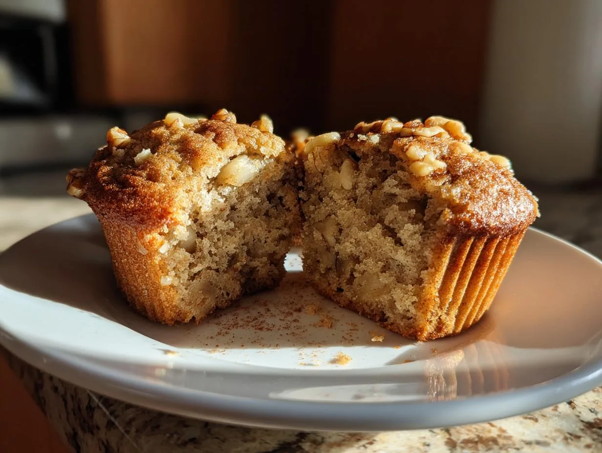 Recipe Kitchen Hub - Easy Slow Cooker Recipes 25 Banana Nut Muffins