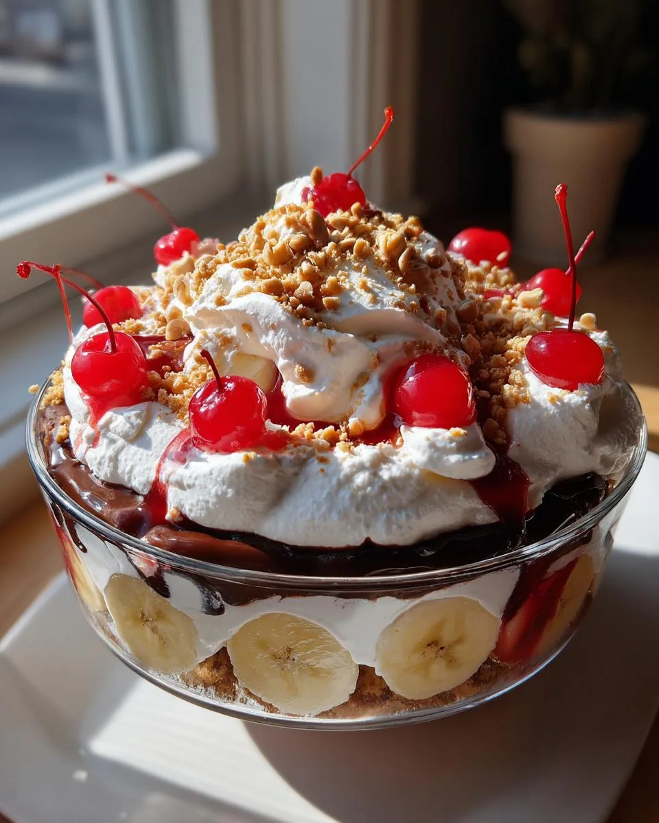 Banana Split Dessert - detail 1